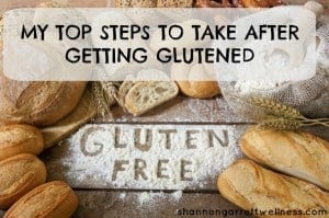 Steps to Take After Accidentally Getting Glutened