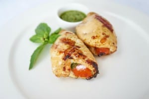 Goat Cheese and Sun-Dried Tomato Pesto Stuffed Chicken Breast Recipe
