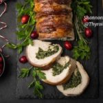 Turkey Rolls with Cranberry Sauce